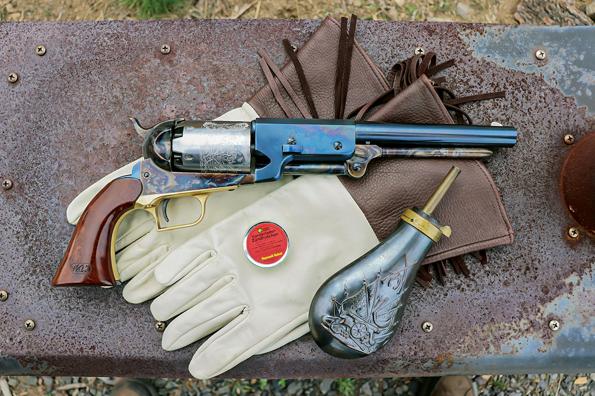 The Rangers fed themselves on buffalo and jack rabbits on their campaign to the Antelope Hills. For buffalo shooting, the Walker must have been a vast improvement over the 36-caliber Paterson.  Of course, the Rangers had rifles too, but they were mostly single shot muzzleloaders and it would have been easy to make follow-up shots with the big revolvers.